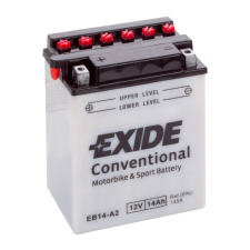 EXIDE YB14-A2 12V 14Ah 145A bal+ motorkerékpár akkumulátor - 514012 egyéb motorkerékpár alkatrész