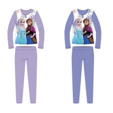 Exity kft Disney Jégvarázs jersey pamut pizsama - lila - 98 gyerek hálóing, pizsama