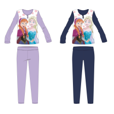 Exity kft Disney Jégvarázs pamut jersey gyerek pizsama - kék - 128 gyerek hálóing, pizsama