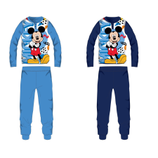 Exity kft Disney Mickey egér jersey pamut pizsama - világoskék - 122 gyerek hálóing, pizsama