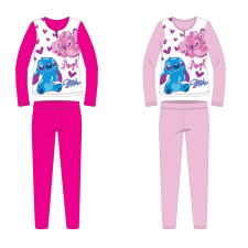 Exity kft Disney Stitch jersey pamut pizsama - pink - 110 gyerek hálóing, pizsama