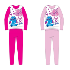 Exity kft Disney Stitch jersey pamut pizsama - világosrózsaszín - 104