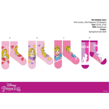 ExityKft. Disney Hercegnők gyerek pamut normál zokni - 4 pár/csomag - 27-30 gyerek zokni