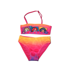 ExityKft. Disney Hercegnők kétrészes fürdőruha kislányoknak - pink - 122