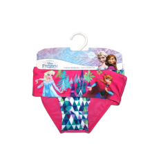 ExityKft. Disney Jégvarázs kétrészes fürdőruha kislányoknak - káró mintával - pink - 128