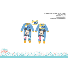 ExityKft. Disney Mickey egér baba rugdalózó előkével - világoskék - 0-1 hónapos babának rugdalózó