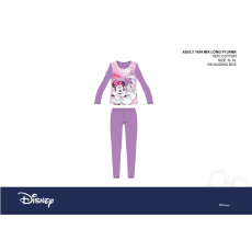 ExityKft. Disney Minnie egér női jersey pizsama - pamut pizsama - lila - XS