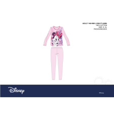 ExityKft. Disney Minnie egér női jersey pizsama - pamut pizsama - világosrózsaszín-lila - XS gyerek hálóing, pizsama