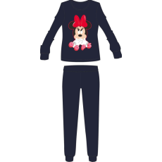 ExityKft. Disney Minnie egér női vékony pamut pizsama - jersey pizsama - sötétkék - S