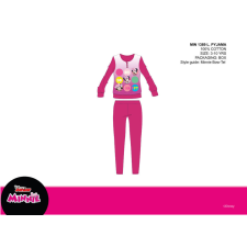 ExityKft. Disney Minnie egér vékony pamut gyerek pizsama - jersey pizsama - pink - 104 gyerek hálóing, pizsama