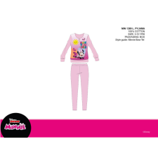 ExityKft. Disney Minnie egér vékony pamut gyerek pizsama - jersey pizsama - világosrózsaszín - 104 gyerek hálóing, pizsama