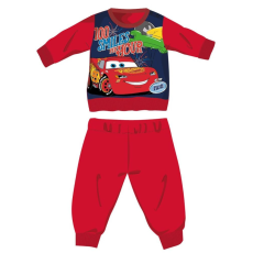 ExityKft. Disney Verdák téli vastag baba pizsama - pamut flanel pizsama - piros - 86