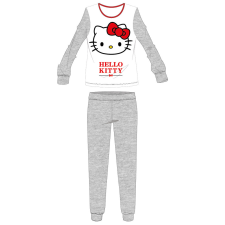 ExityKft. Hello Kitty női vékony pamut pizsama - jersey pizsama - világosszürke - S gyerek hálóing, pizsama