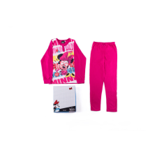 ExityKft. Hosszú vékony gyerek pizsama - Minnie egér - 134 - pink gyerek hálóing, pizsama
