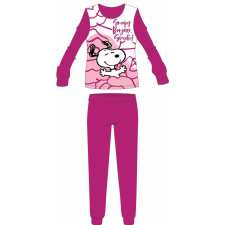ExityKft. Snoopy női vékony pamut pizsama - jersey pizsama - pink - M gyerek hálóing, pizsama
