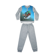 ExityKft. Téli flanel gyerek pizsama - Bosszúállók - szürke - 98