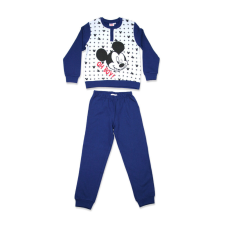 ExityKft. Téli flanel gyerek pizsama - Mickey egér - sötétkék - 104 gyerek hálóing, pizsama