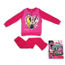 ExityKft. Téli pamut gyerek pizsama - Minnie egér - pink - 116 gyerek hálóing, pizsama