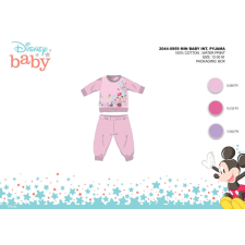 ExityKft. Téli pamut interlock baba pizsama - Disney Minnie egér - világosrózsaszín - 86 gyerek hálóing, pizsama