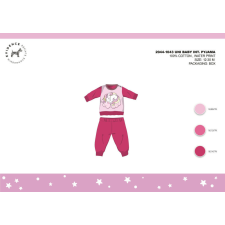 ExityKft. Téli pamut interlock baba pizsama - Unikornis - pink - 86 gyerek hálóing, pizsama