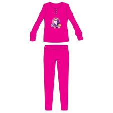 ExityKft. Unikornis téli pamut gyerek pizsama - interlock pizsama - pink - 122 gyerek hálóing, pizsama