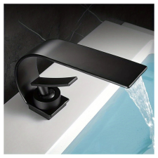  Exkluzív fürdőszobai csaptelep egykaros fekete XF12449-2 csaptelep