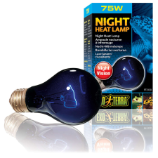 Exo Terra Night Heat éjszakai izzó - Több teljesítmény - 75W hüllőfelszerelés