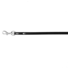  Exotic-K L2 Póráz Bőr, 1.2/110 cm, Fekete nyakörv, póráz, hám kutyáknak