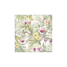 Exotic Leaves papírszalvéta 33x33cm, 20db-os asztalterítő és szalvéta