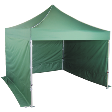 Expodom Gyorsan összecsukható sátor 3x3 m - hexagonális alumínium, Zöld sátor