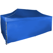 Expodom Gyorsan összecsukható sátor 3x6 m - acél, Kék, 4 oldalfal sátor