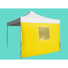 Expodom Oldalfal 2m - ablakkal, Sárga kerti bútor