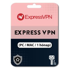 Express VPN (PC/MAC / 1 hónap) (Elektronikus licenc) karbantartó program