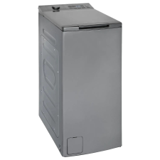 Exquisit Felültöltős mosógép, , 7,5 kg, 1200 fordulat/perc, szürke mosógép és szárító