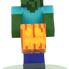 EXQUISITE GAMING Cable Guys - Minecraft - Zombie Holdem játékfigura