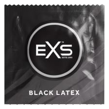 EXS Black - latex óvszer - fekete (12 db) óvszer