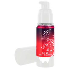 Extase Sensuel - melegítő masszázsolaj - eper (30ml) masszázskrémek, masszázsolajok
