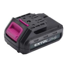 Extol Craft Lady pink színű akkumulátor, 402401 akkus fúró csavarozóhoz (402401B) barkácsgép akkumulátor