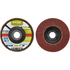 Extol CRAFT lamellás csiszoló kúpos 125×22mm P80 260028 csiszolókorong és vágókorong