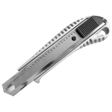 Extol Craft tapétavágó kés 18mm aluházas bliszteren ; pótpenge: 9123A (10db) 9134 (horgas törhető-5db) (80049) festő és tapétázó eszköz
