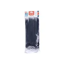 Extol Premium kábelkötegelő 4,8×200mm, fekete nylon, 100db (8856254) villanyszerelés