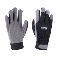 EXTOL PREMIUM kesztyű munkához,kombinált, méret: 10`, LUREX kézhát (8856652)