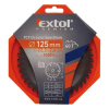 Extol Prémium körfűrészlap, keményfémlapkás, 125×22,2mm, T40