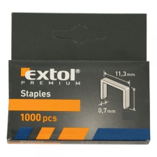  Extol Prémium tűzőgépkapocs (11,3×0,52×0,7); 12mm, 1000db szerszám kiegészítő
