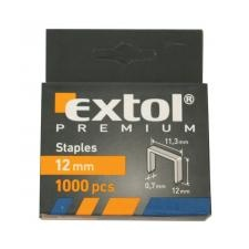 Extol Premium tűzőgépkapocs 12 mm, 1000 db (8852504) tűzőgép