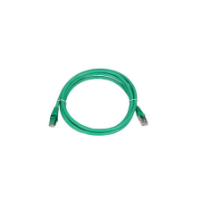ExtraLink F/UTP CAT6 Patch kábel 2m Zöld (EX.7737) kábel és adapter
