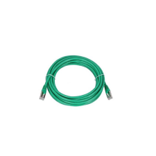 ExtraLink F/UTP CAT6 Patch kábel 5m Zöld (EX.7751) kábel és adapter