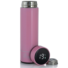 ExtraLink Smart Travel Mug LED 500ml Termosz - Rózsaszín termosz