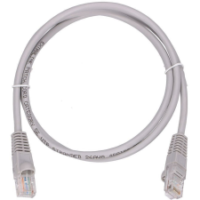 ExtraLink UTP CAT5e Patch kábel 1m - Szürke kábel és adapter