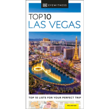 Eyewitness Travel Guide Las Vegas útikönyv Top 10 DK Eyewitness Guide, angol 2024 utazás